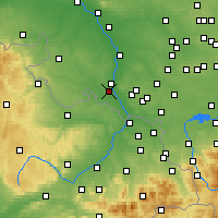 Nearby Forecast Locations - Рацибуж - карта