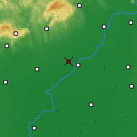 Nearby Forecast Locations - Poroszló - карта