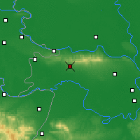 Nearby Forecast Locations - Сремска-Митровица - карта