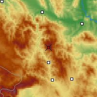 Nearby Forecast Locations - Копаоник - карта