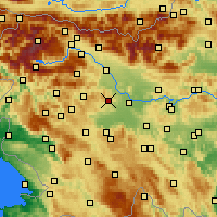 Nearby Forecast Locations - Medvode - карта