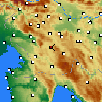 Nearby Forecast Locations - Postojna - карта