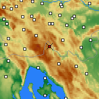 Nearby Forecast Locations - Чабар - карта