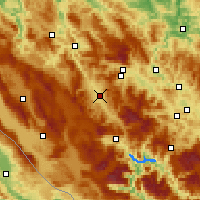 Nearby Forecast Locations - Бугойно - карта