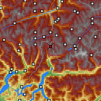 Nearby Forecast Locations - Мадезимо - карта