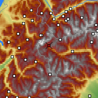 Nearby Forecast Locations - Курмайёр - карта
