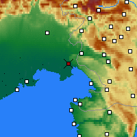 Nearby Forecast Locations - Монфальконе - карта