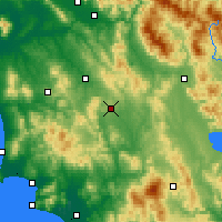 Nearby Forecast Locations - Сиена - карта