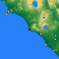 Nearby Forecast Locations - Чивитавеккья - карта