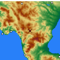 Nearby Forecast Locations - Латронико - карта