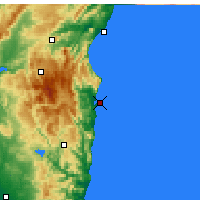 Nearby Forecast Locations - Arbatax - карта