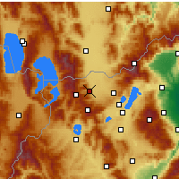 Nearby Forecast Locations - Флорина - карта