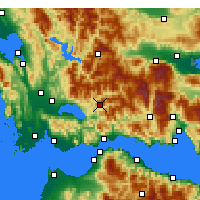 Nearby Forecast Locations - Platanos - карта