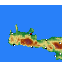 Nearby Forecast Locations - Souda - карта