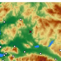 Nearby Forecast Locations - Акхисар - карта
