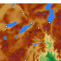 Nearby Forecast Locations - Бурдур - карта