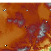 Nearby Forecast Locations - Нигде - карта