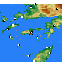 Nearby Forecast Locations - Датча - карта
