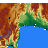 Nearby Forecast Locations - Муратпаша - карта