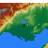 Nearby Forecast Locations - Адана - карта