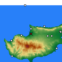 Nearby Forecast Locations - Морфу - карта