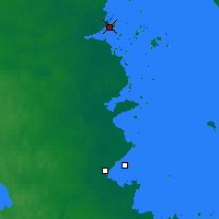 Nearby Forecast Locations - Kem' - Port - карта