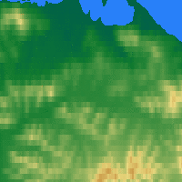Nearby Forecast Locations - Мыс Биллингса - карта