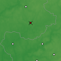 Nearby Forecast Locations - Костюковичи - карта