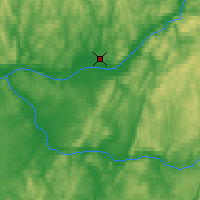 Nearby Forecast Locations - Motygino - карта