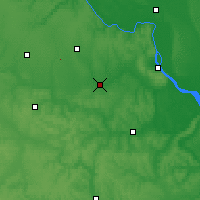 Nearby Forecast Locations - Мироновка - карта