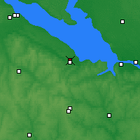 Nearby Forecast Locations - Чигирин - карта