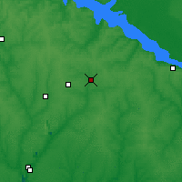 Nearby Forecast Locations - Komissarovka - карта