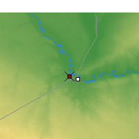 Nearby Forecast Locations - Абу-Камаль - карта