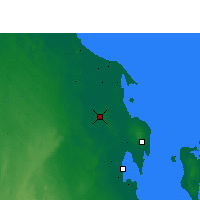 Nearby Forecast Locations - Эд-Даммам - карта