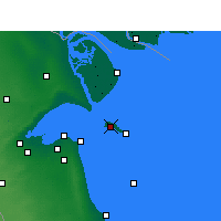 Nearby Forecast Locations - Failakah Island - карта