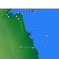 Nearby Forecast Locations - Julaia Port - карта