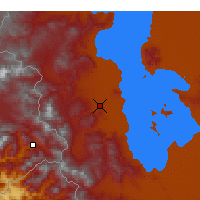 Nearby Forecast Locations - Урмия - карта