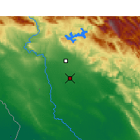 Nearby Forecast Locations - Safi-Abad Dez. - карта