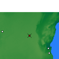 Nearby Forecast Locations - Yaaloni - карта