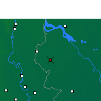 Nearby Forecast Locations - Чуаданга - карта