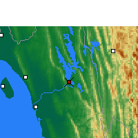 Nearby Forecast Locations - Рангамати - карта