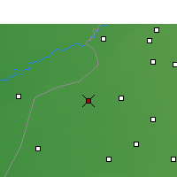 Nearby Forecast Locations - Ганганагар - карта
