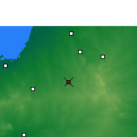 Nearby Forecast Locations - Раджкот - карта
