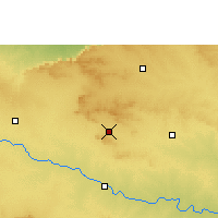 Nearby Forecast Locations - Аурангабад - карта