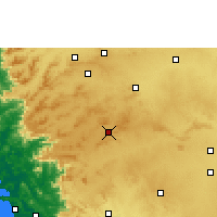 Nearby Forecast Locations - Белгаум - карта