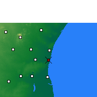 Nearby Forecast Locations - Куддалор - карта