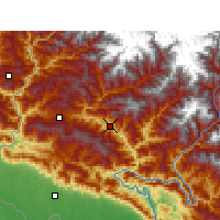 Nearby Forecast Locations - Дипаял-Силгадхи - карта