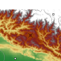 Nearby Forecast Locations - Катманду - карта