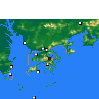 Nearby Forecast Locations - Sha Tin - карта