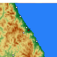 Nearby Forecast Locations - Каннын - карта